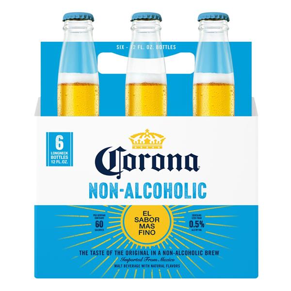 Corona Non-Alcoholic Malt Beverage Mexican Brew, 6 Pack | Hy-Vee