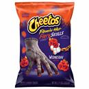 Cheetos Wednesday Netflix Flamin' Hot Fiery Skulls Flavored Cheese Flavored Snacks