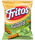 Fritos Flavor Twists Lime & Jalapeno Corn Chips