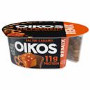 Oikos REMIX Salted Caramel Nonfat Greek Yogurt with Sea Salt Praline Pretzels