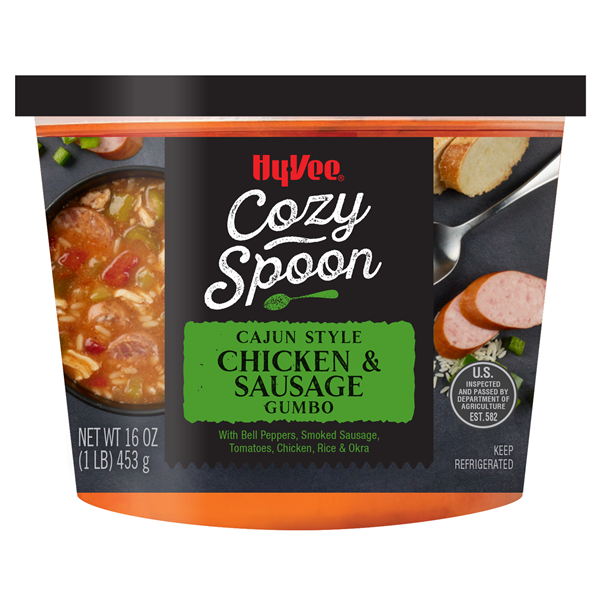 Hy-Vee Cozy Spoon Cajun Style Chicken & Sausage Gumbo | Hy-Vee