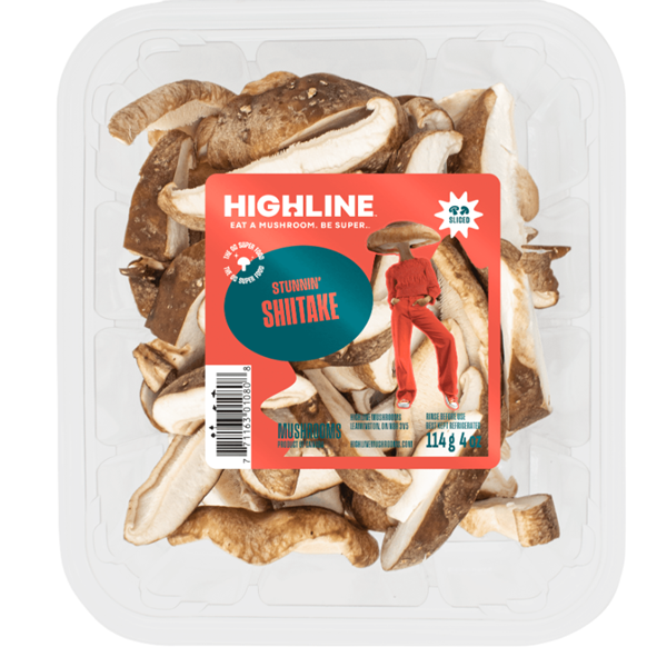 Highline Sliced Shiitake Mushrooms | Hy-Vee Aisles Online Grocery