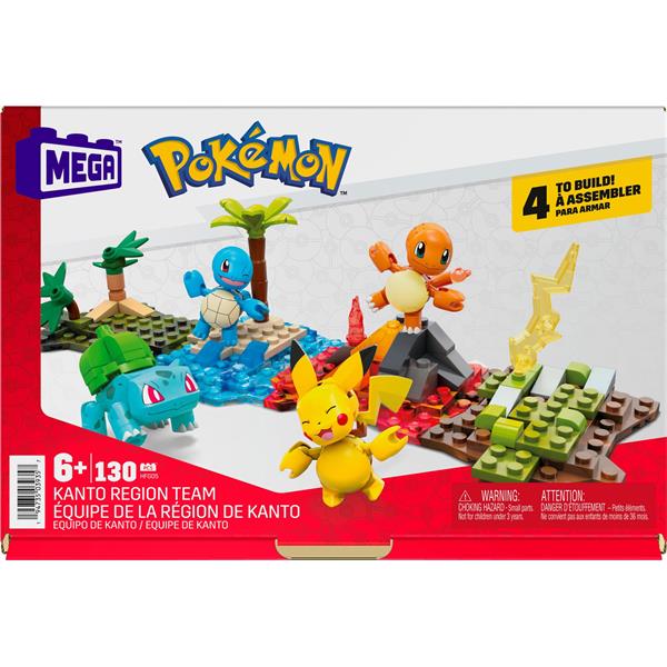 Mega Construx Kanto Region Team