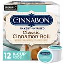Cinnabon Classic Cinnamon Roll Keurig Single-Serve K-Cup Pods, Light Roast Coffee, 12 Count