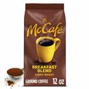McCafe Breakfast Blend, Ground Coffee, Light Roast, 12oz. Bagged