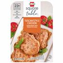Square Table, Gourmet Chicken, Tuscan