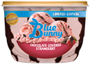 Blue Bunny Limited Edition Chocolate Covered Strawberry Frozen Dessert
