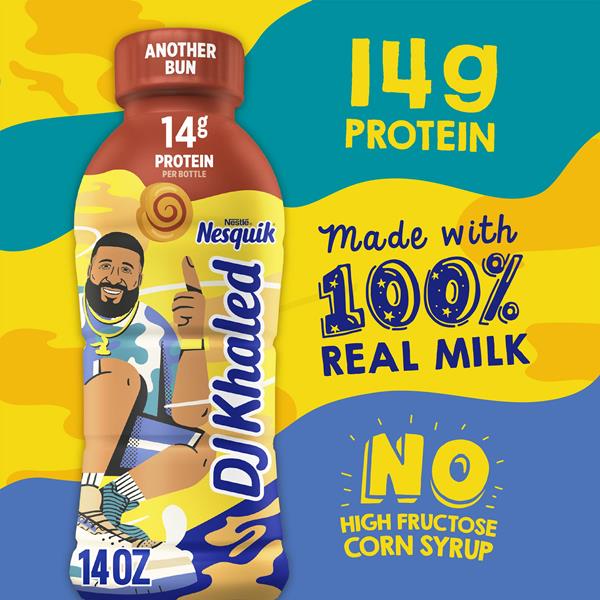Nesquik DJ Khaled Another Bun Milk, Cinnamon Bun Flavored | Hy-Vee