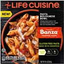 Life Cuisine Gluten Free Pasta Bolognese Made with Banza Pasta Bowl Frozen Meal