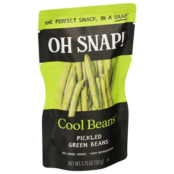 OH SNAP! Cool Beans - Pickled Green Bean Snacks, 1.75 oz | Hy-Vee