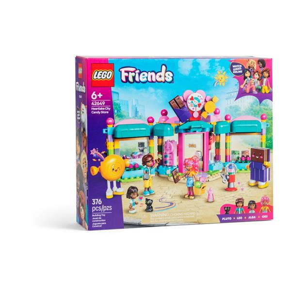 LEGO Friends Heartlake City Candy Store, 42649, 376 Pc, 6+ | Hy