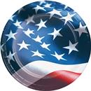 Freedom Flag Lunch Plate