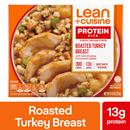 Lean Cuisine Frozen Meal Roasted Turkey Breast, Protein Kick Microwave Meal, Microwave Turkey Dinner, Frozen Dinner for One