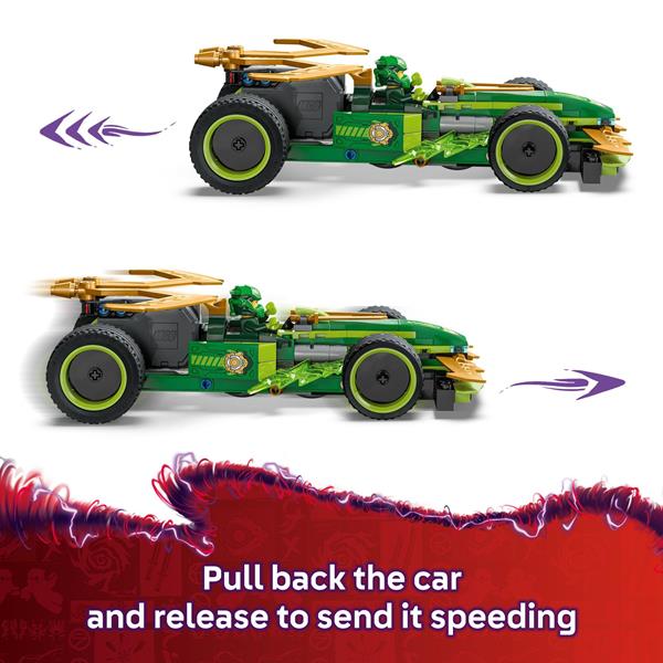 ペドリ　ラッシュフォード LEGO NINJAGO Lloyd's Pull-Back Race Car Building Toy 71828, 181