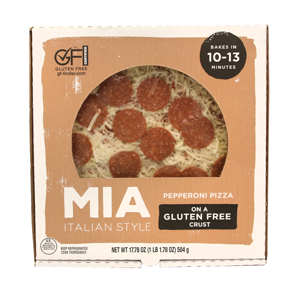 Mia Italian Take & Bake Gluten Free Pepperoni Pizza | Hy-Vee