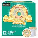 The Original Donut Shop Vanilla Cream Puff Keurig Single-Serve K-Cup Pods, Medium Roast Coffee, 12 Count