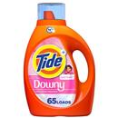 Tide+ Ultra Downy Liquid Laundry Detergent, April Fresh Scent