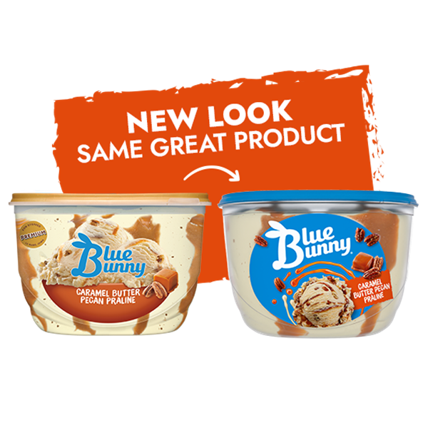 Blue Bunny Signature Bunny Tracks Frozen Dessert, 46 fl oz | Hy
