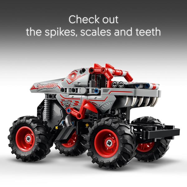 LEGO Technic Monster Jam ThunderROARus Pull-Back, 42200, 232