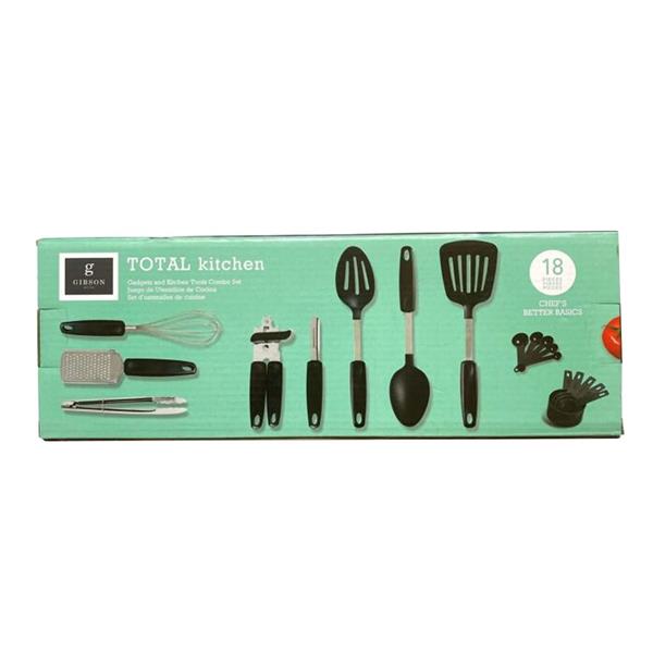 Gibson Chefs Better Basics 18-Piece Gadgets and Tools Combo Set