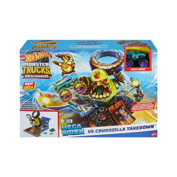 Hot Wheels Mega Wrex V.S. Crushzilla Takedown | Hy-Vee Aisles