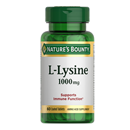 Nature's Bounty L-Lysine Tablets, 1000 Mg