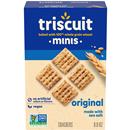 Triscuit Minis Original Whole Grain Wheat Crackers, Vegan Crackers