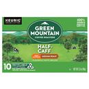 Green Mountain Coffee Roasters Half Caff Medium Roast K-Cups, 10Ct