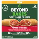 Beyond Pockets, Plant-Based, Pepperoni Pizza, 2 Count