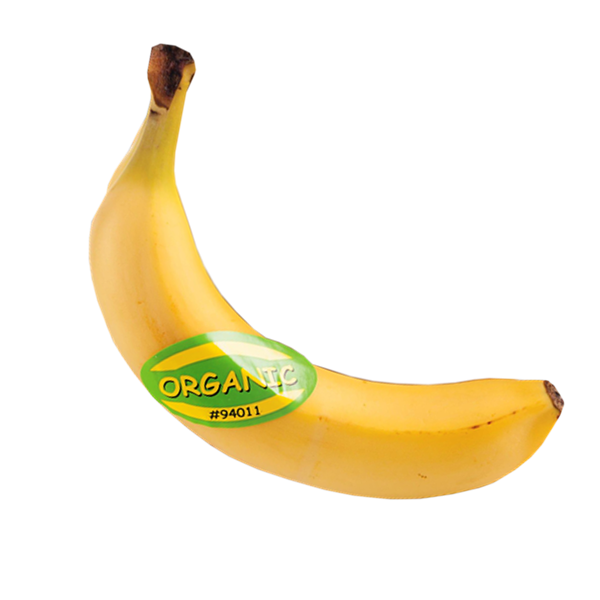 Organic Banana, 1ct, 4 oz