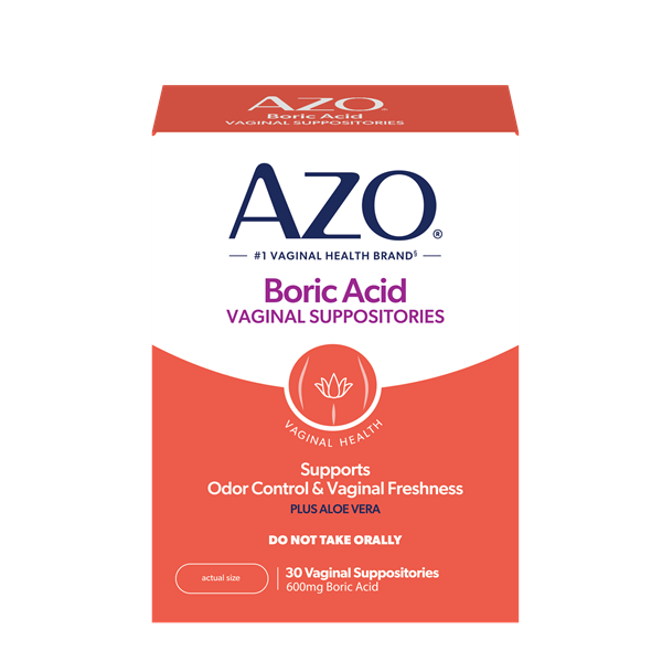 Azo Boric Acid Vaginal Suppositories 30 Each | Hy-Vee Aisles Online Grocery  Shopping