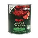 Hy-Vee Crushed Italian Style Tomatoes in Heavy Puree