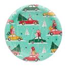 Christmas Cars 9" Plate