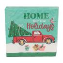 Christmas Cars Beverage Napkin