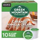Green Mountain Coffee Roasters Caramel Vanilla Cream Keurig Single-Serve K-Cup pods, Light Roast Coffee