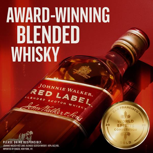 Johnnie Walker Red Label Blended Scotch Whisky | Hy-Vee Aisles