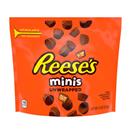 REESE'S Minis Milk Chocolate Unwrapped Peanut Butter Cups, Candy Bag