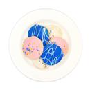 Seasonal Iced Cut-Out Cookies 6 Count
