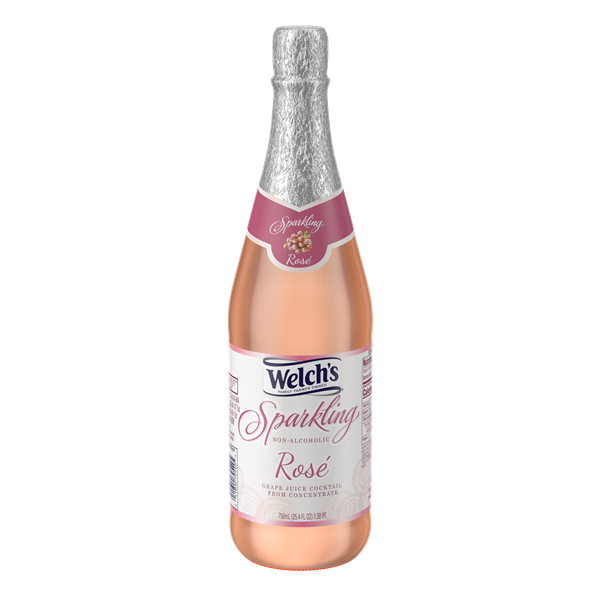 Welch's Sparkling Non-Alcoholic Rose Grape Juice Cocktail Hy-Vee