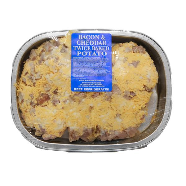 Mealtime Bacon Cheddar Twice Baked Potato | Hy-Vee Aisles Online