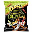 Cheetos Crunchy Cheese Flavored Snacks Flamin' Hot Dill Pickle