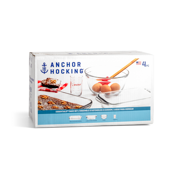 Anchor Hocking 4 Pc. Glass Baking Set | Hy-Vee Aisles Online