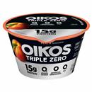 Oikos Triple Zero Peach Nonfat Greek Yogurt